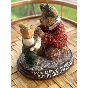 Vintage Boyds Bears Bearstone Momma Heartstrings with Tug Shared Moments 228427